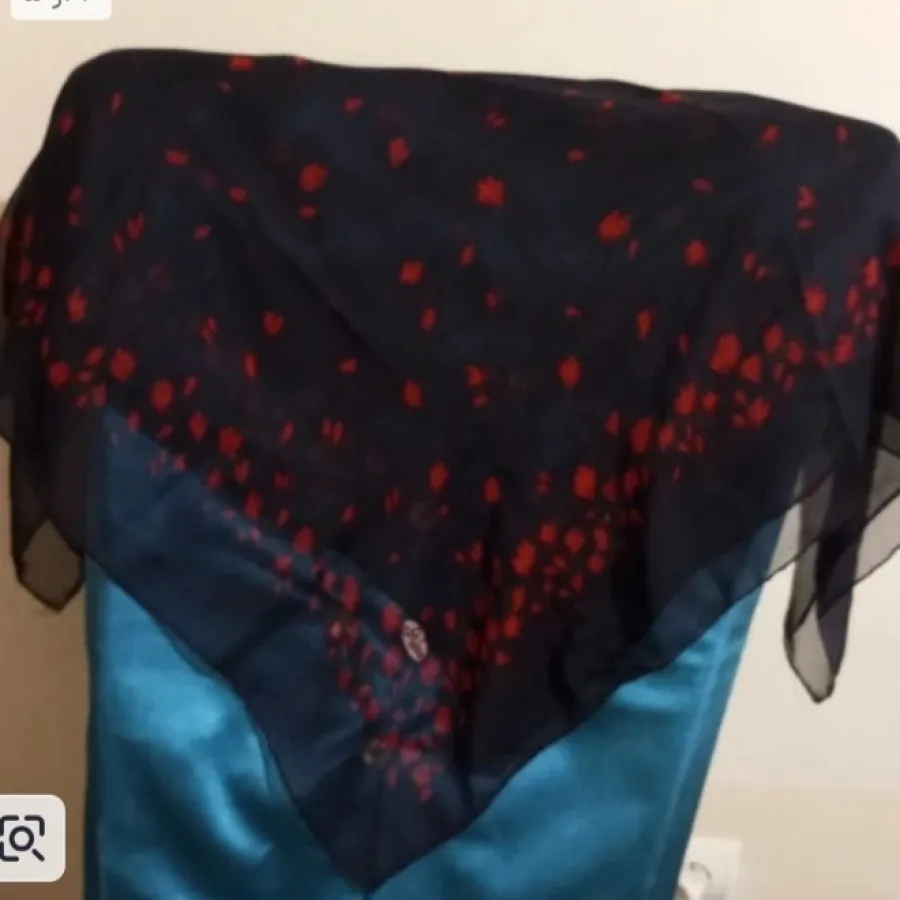 روسری ژرژت گل شقایق