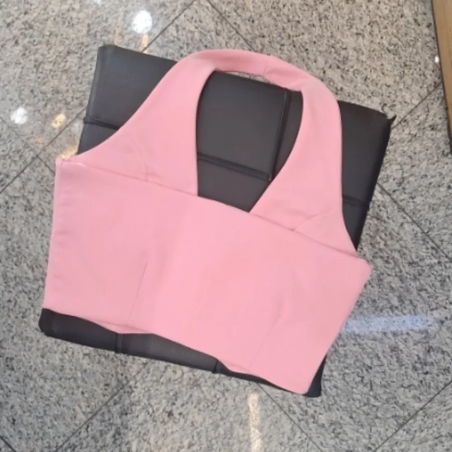 کراپ وست سه دکمه دورگردنی