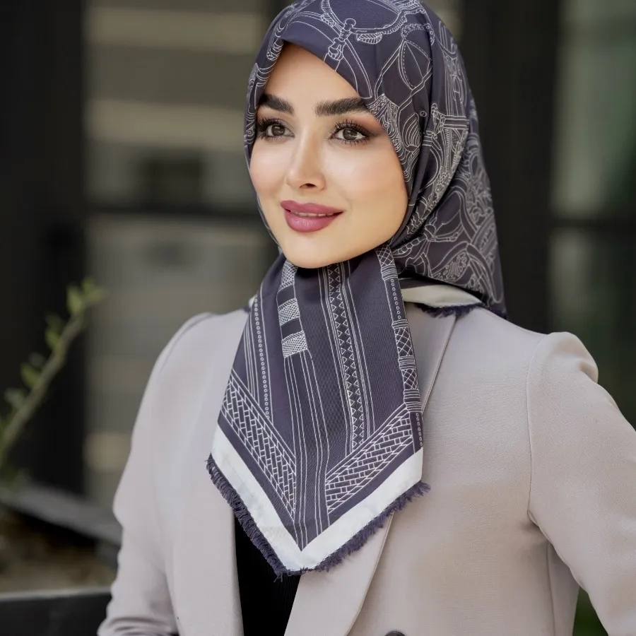روسری توییل ابریشم درریش