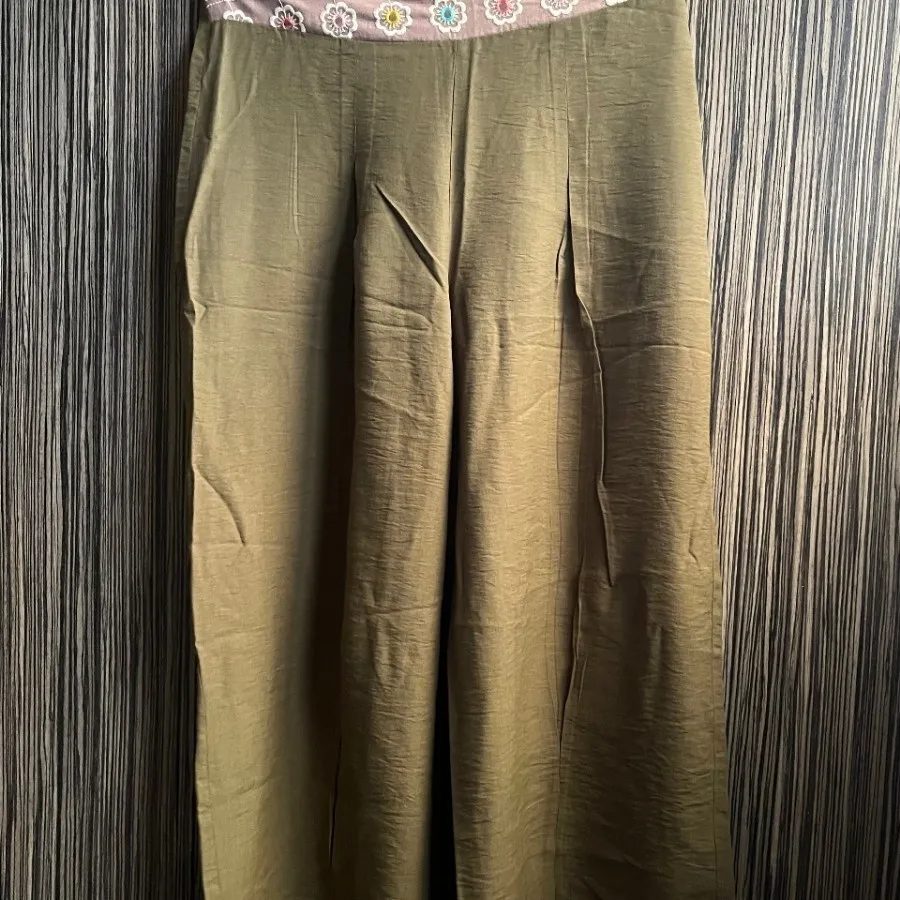 شلوار پارچه ای زنانه بگ