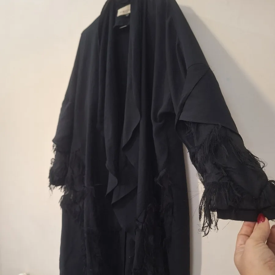 مانتو مشکی مجلسی