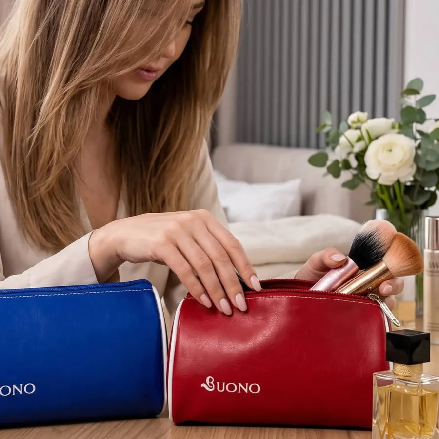 کیف آرایش چرم