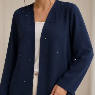 شومیز  رویی سرمه ایی