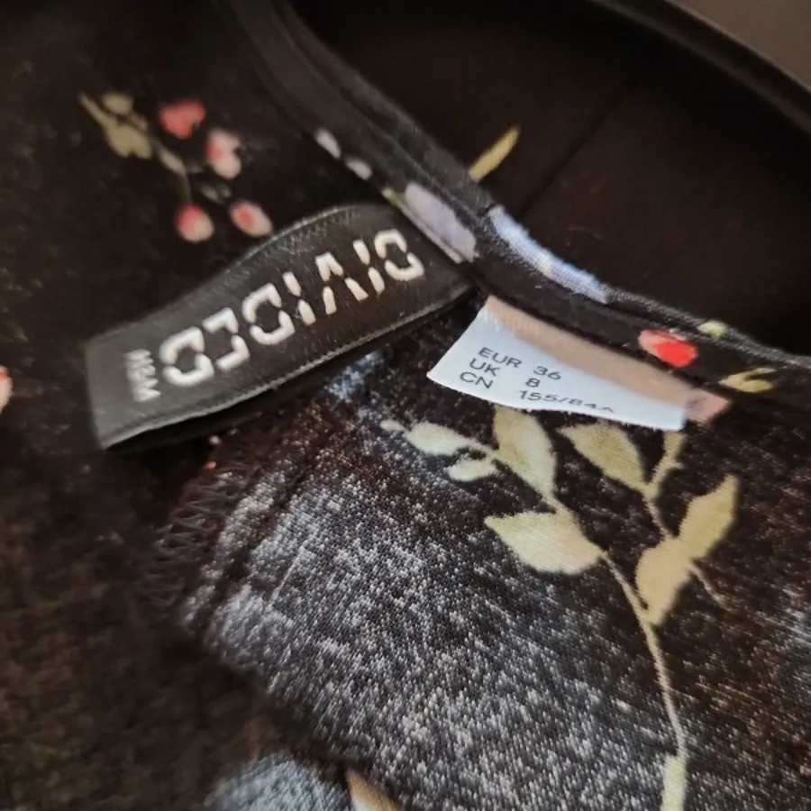 پیراهن کوتاه فلورال H&M