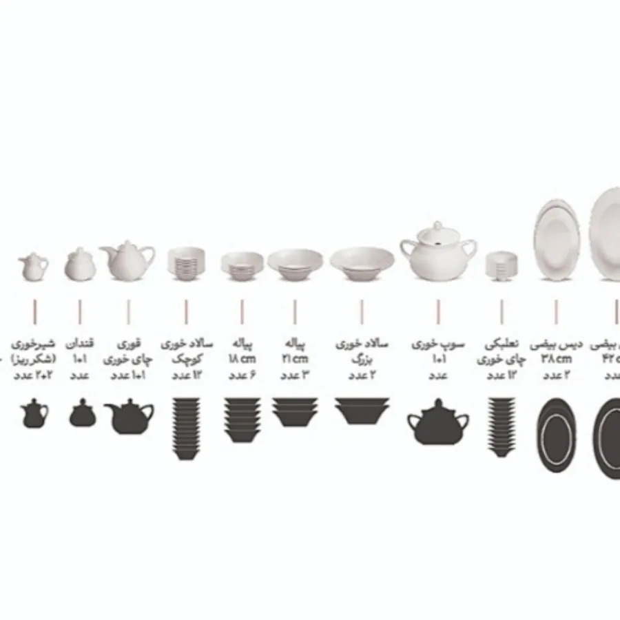 سرویس چینی زرین