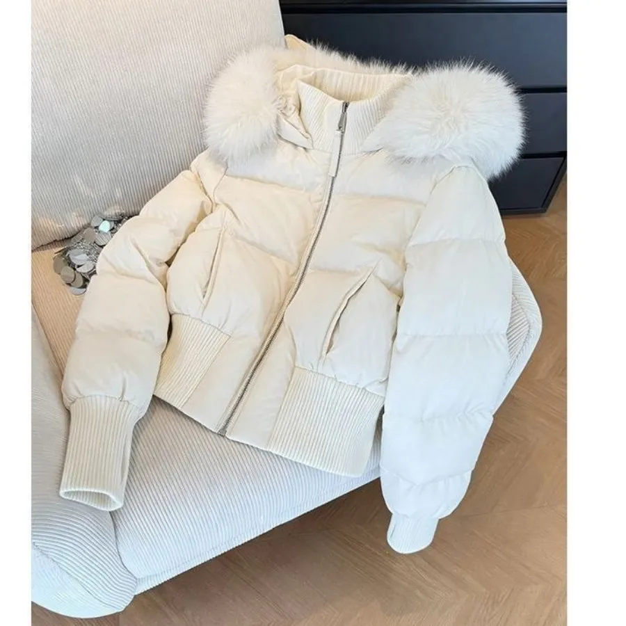 کاپشن کلاهدارداخل خز