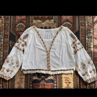 شومیز گلدوزی