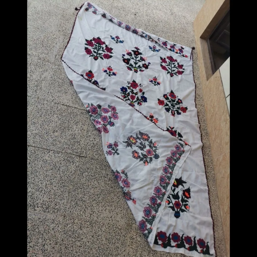 جفت پرده شماره دوزی