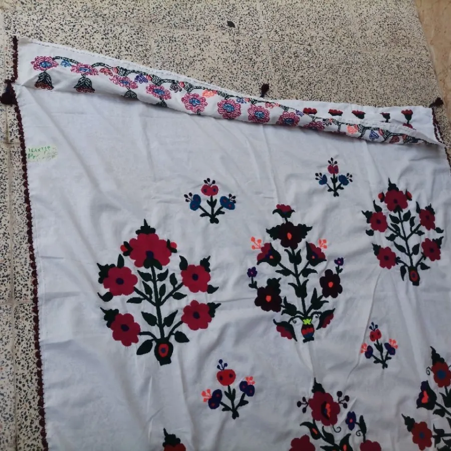 جفت پرده شماره دوزی