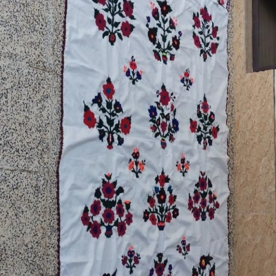 جفت پرده شماره دوزی