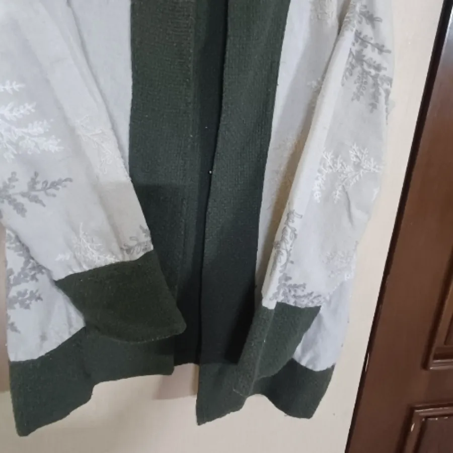 کت ژاکار نازک گلدوزی شده