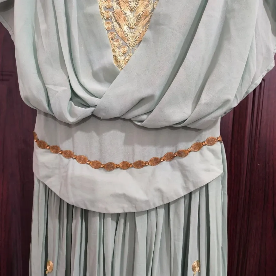 لباس هندی سبزآبی