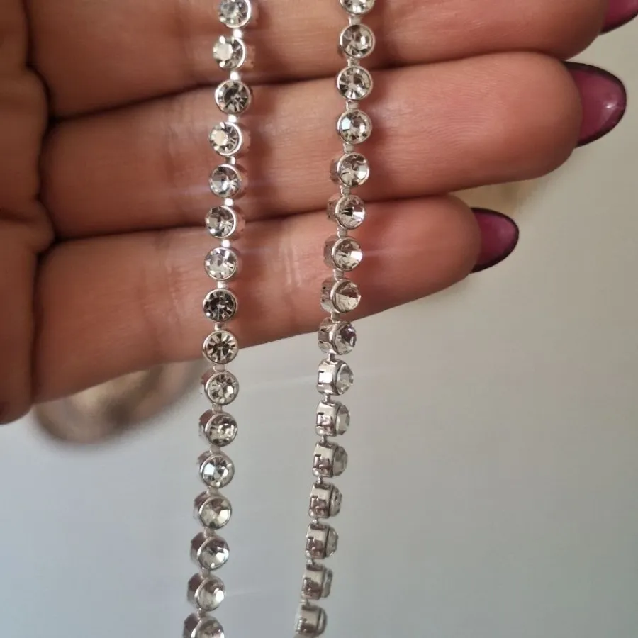 گوشواره تمام نگین ZARA