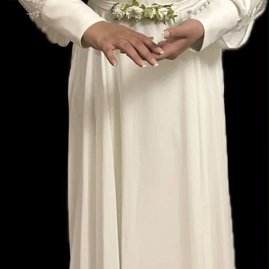 لباس سفید عقد