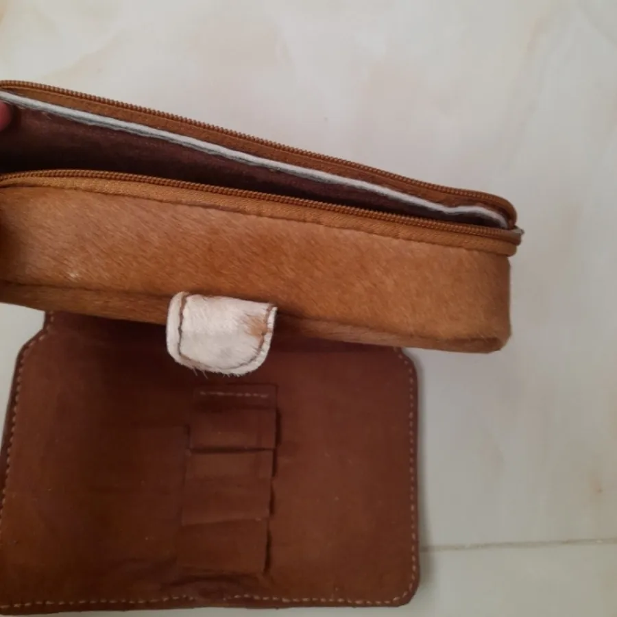 ست 5 تکه کیف چرم دستدوز خ