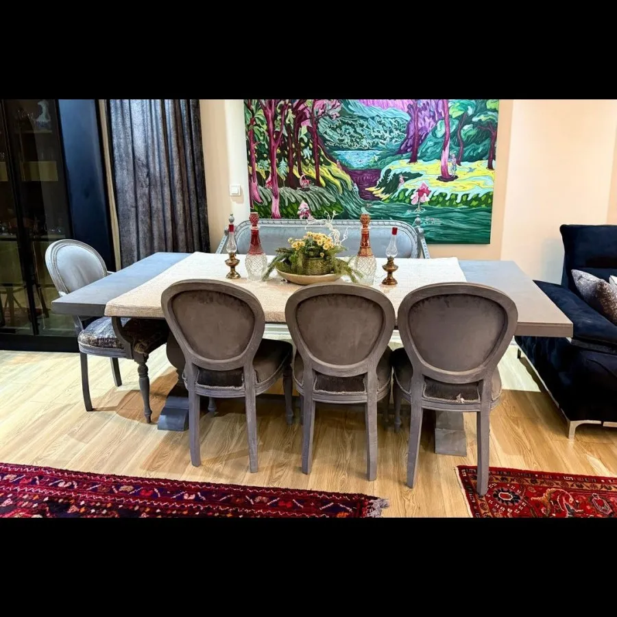 میز نهار خوری 8 نفره