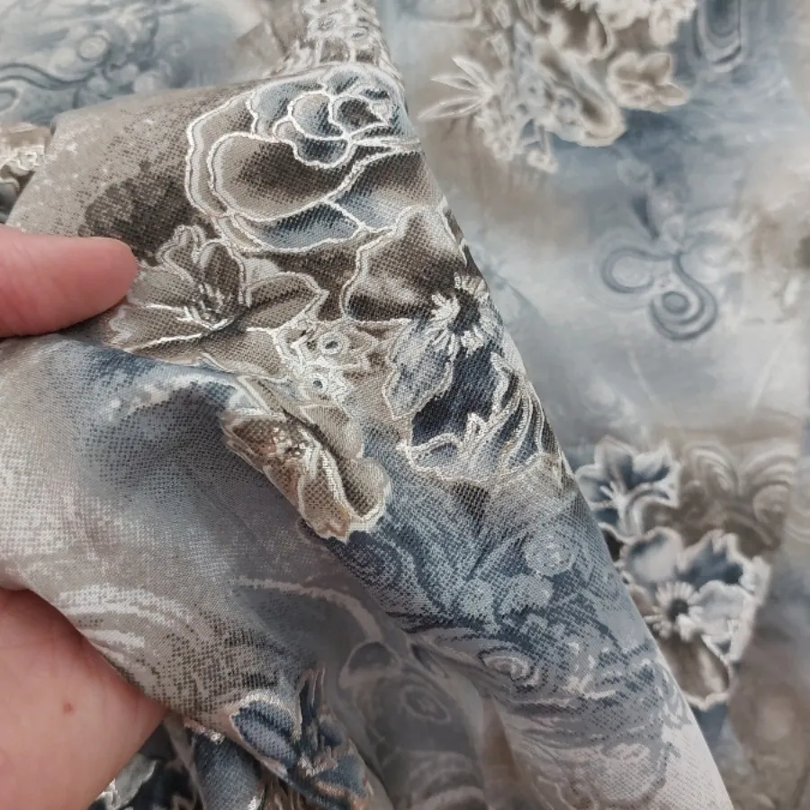 پارچه چادری نقره کوب