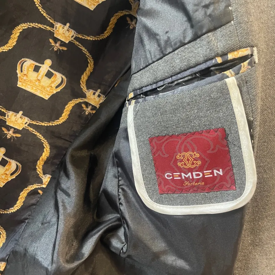 کت تک مردانه طوسی CEMDEN