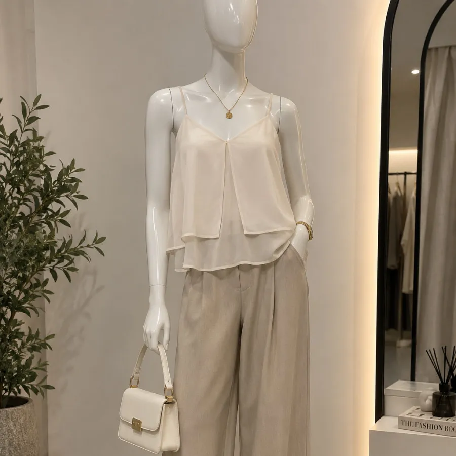 تاپ حریر H&m