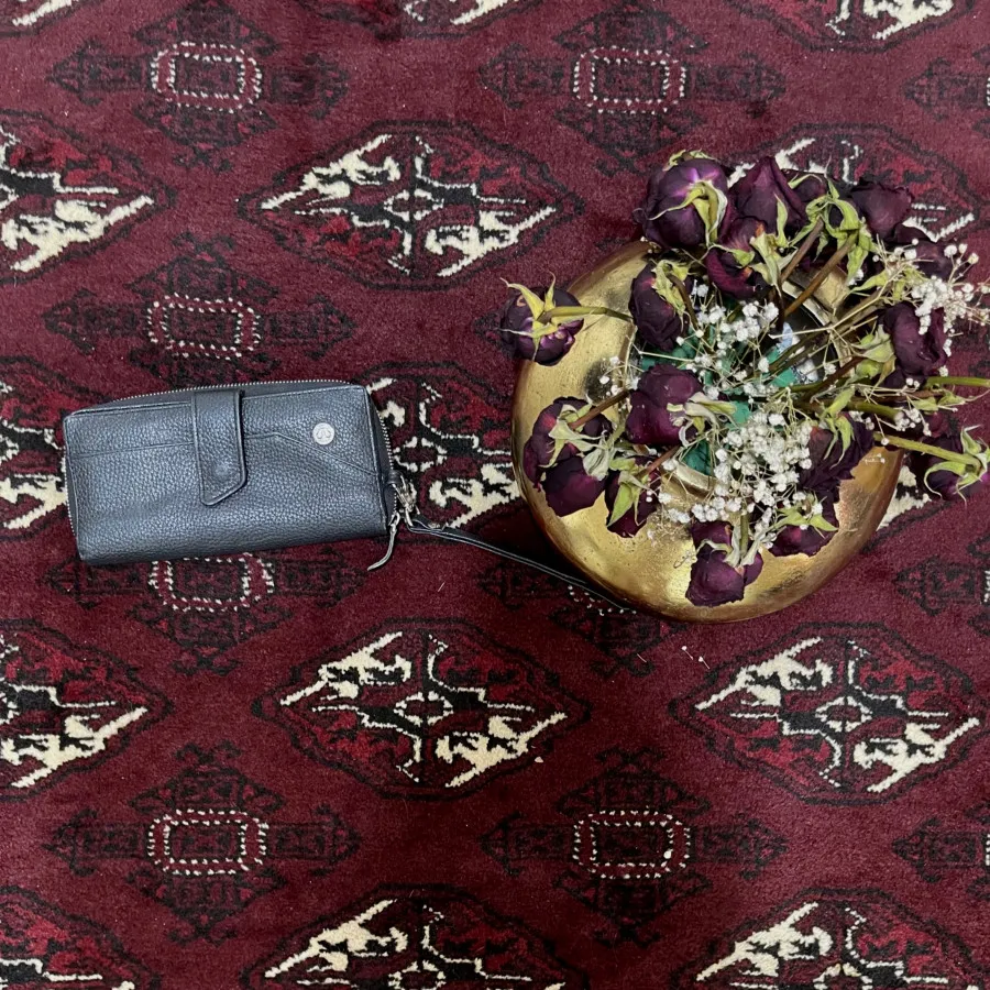 کیف پول چرم خورشید