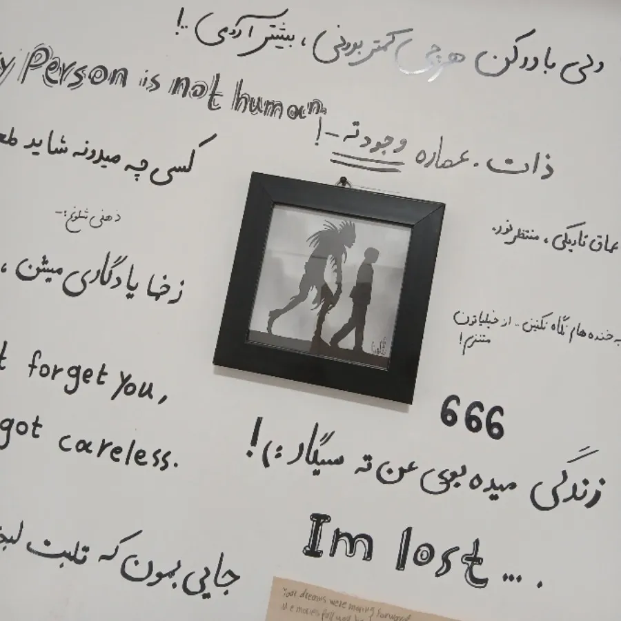 تابلو انیمه‌ی دث نوت