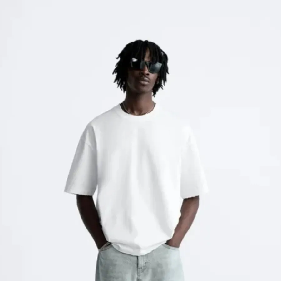 تیشرت سفید ZARA چهارفصل