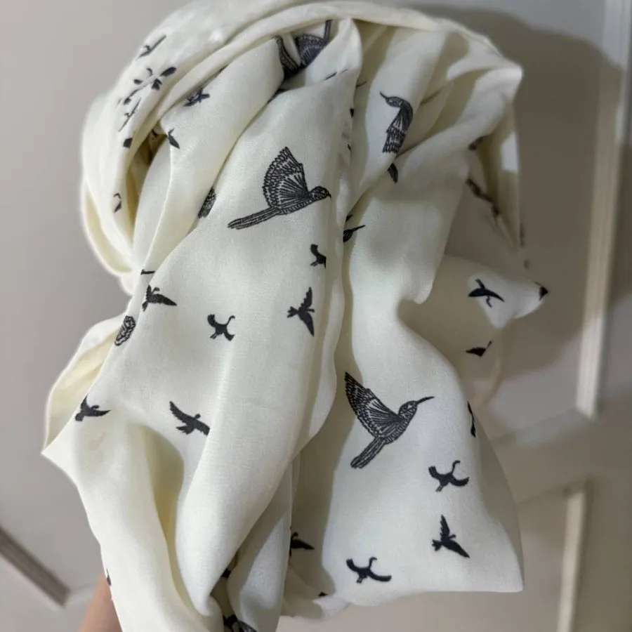 پیراهن سفید بلند برندH&M