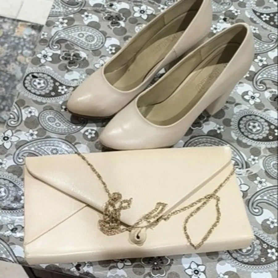 کفش مجلسی و کیف  مجلسی ست