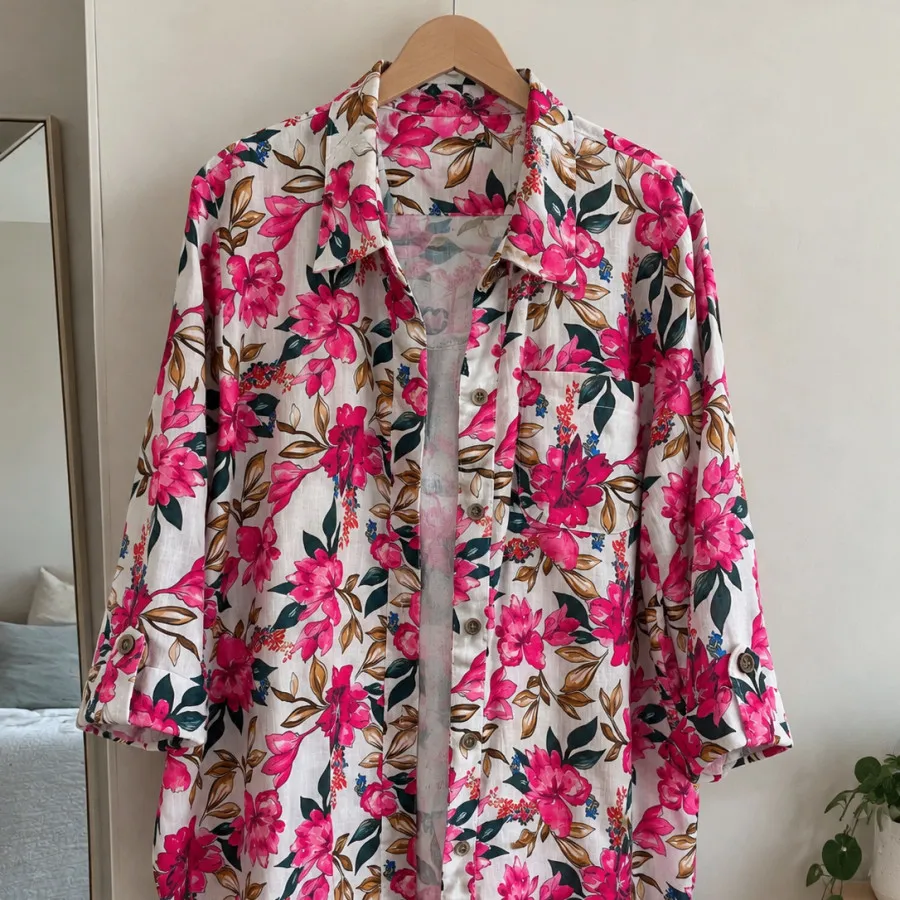 شومیز گلدار شیک