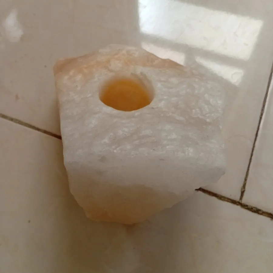 جا شمعی صخره ای سنگ نمک