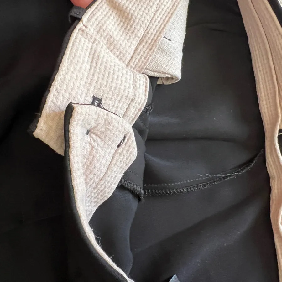 شلوار مشکی پارچه ای