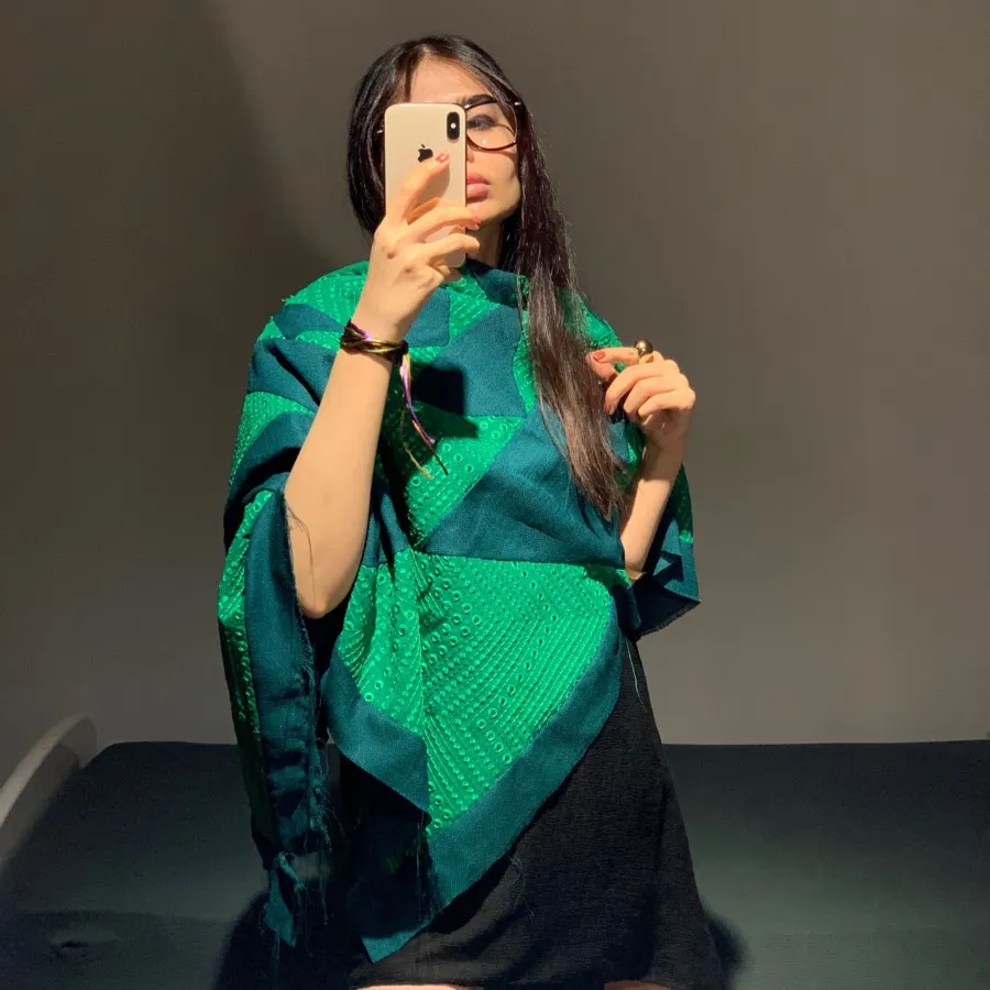 روسری سبز
