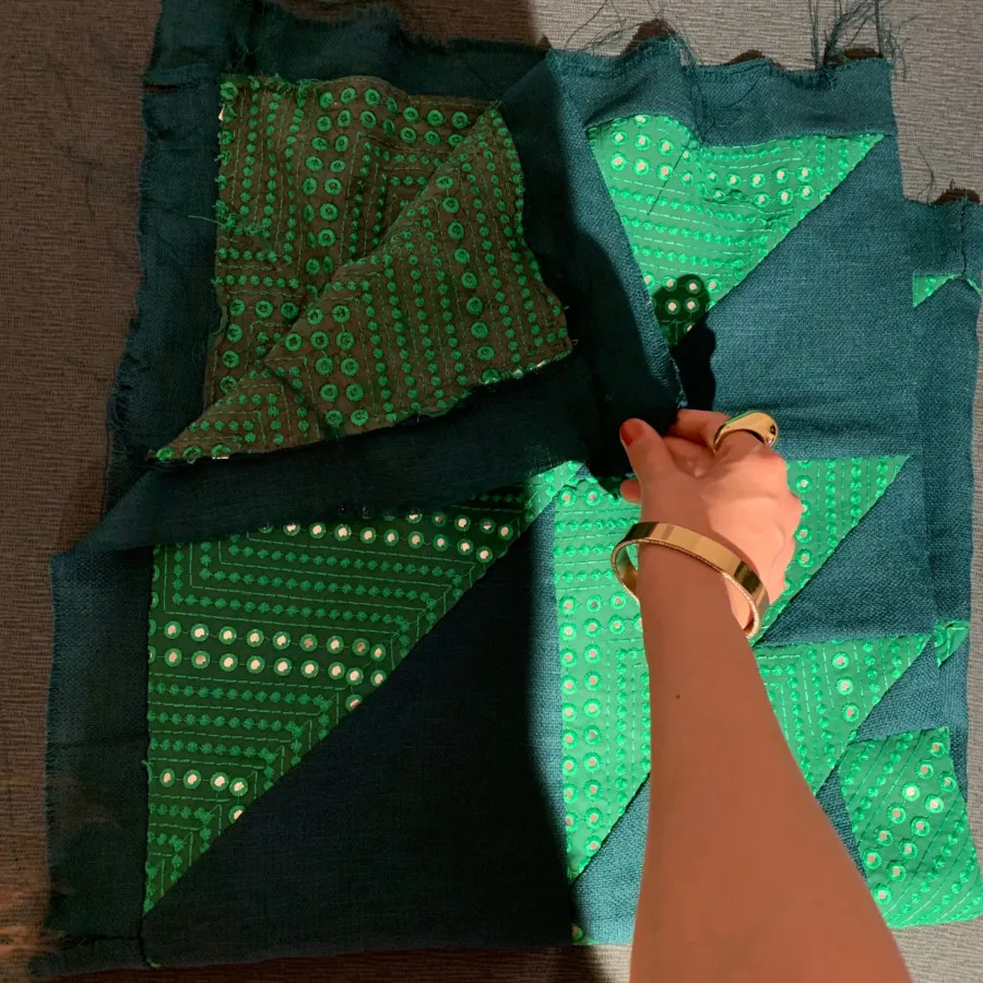 روسری سبز