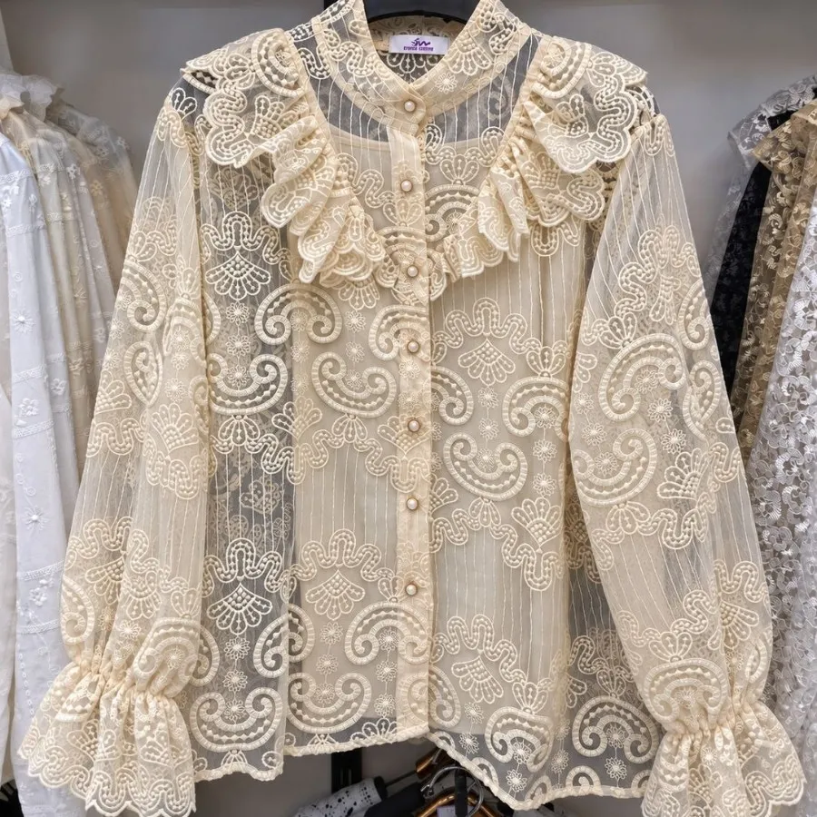 شومیز وتاپ گیپور مجلسی
