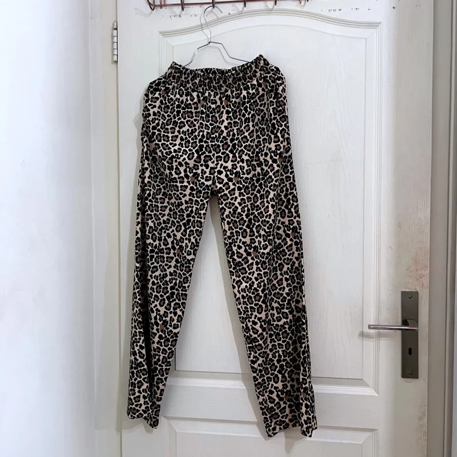 شلوار پلنگی zara