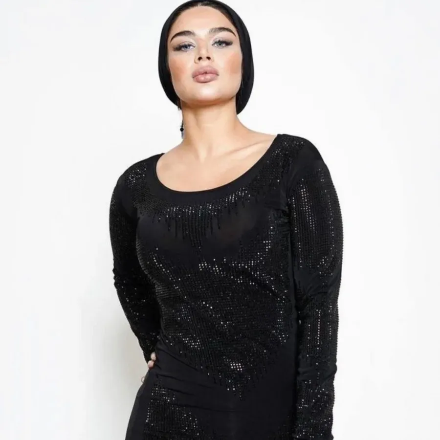 پیراهن مجلسی ترک مزونی