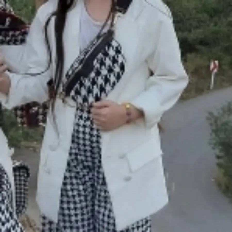کت سفید دخترانه