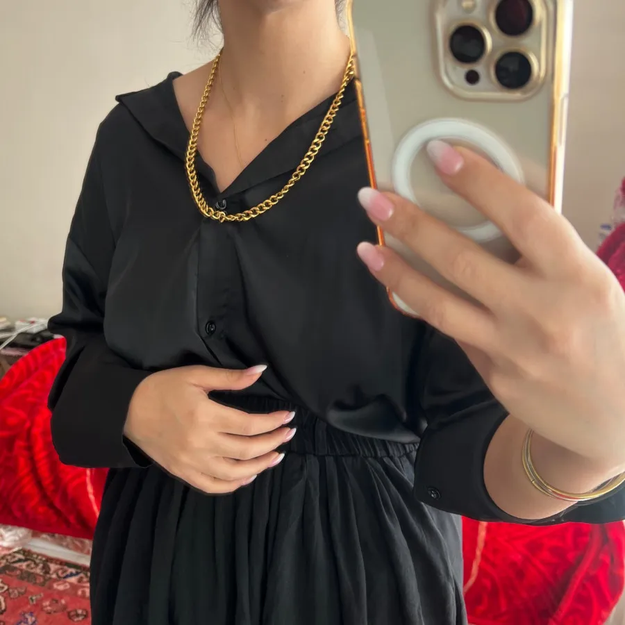 شومیز مشکی ساده