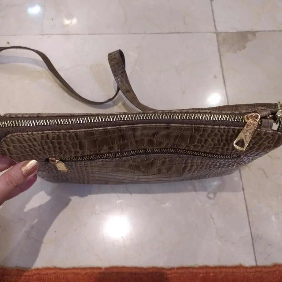 کیف دوشی چرم طرح شنل