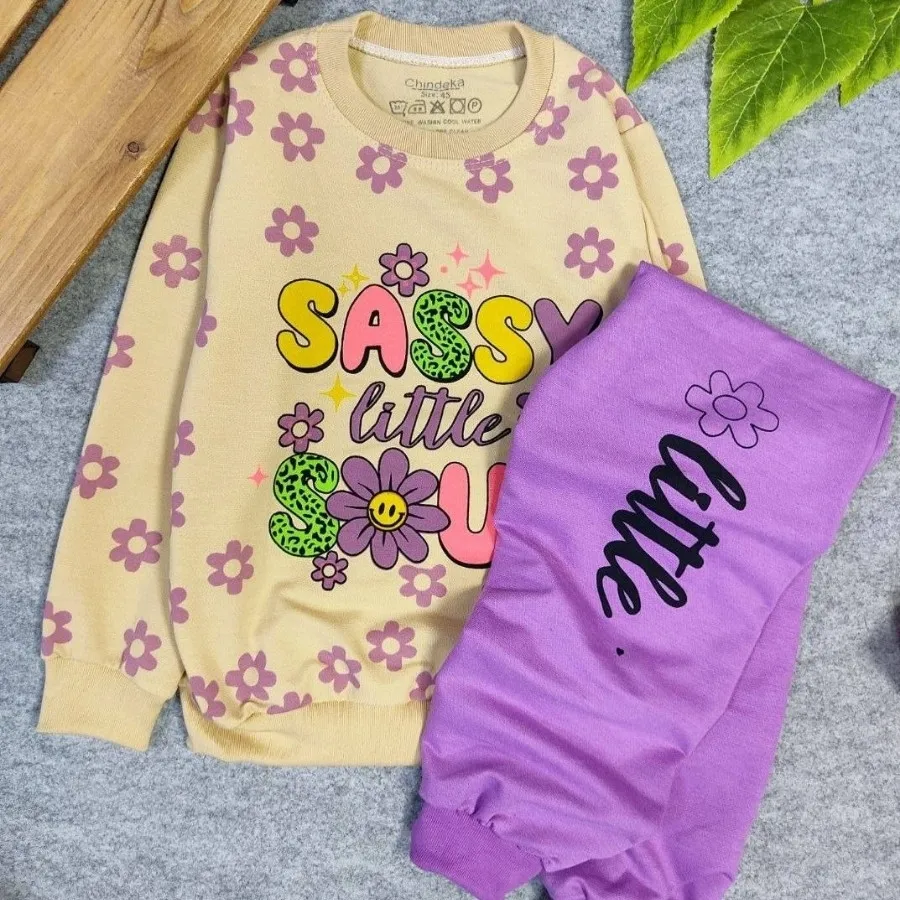 ست دخترانه sassy