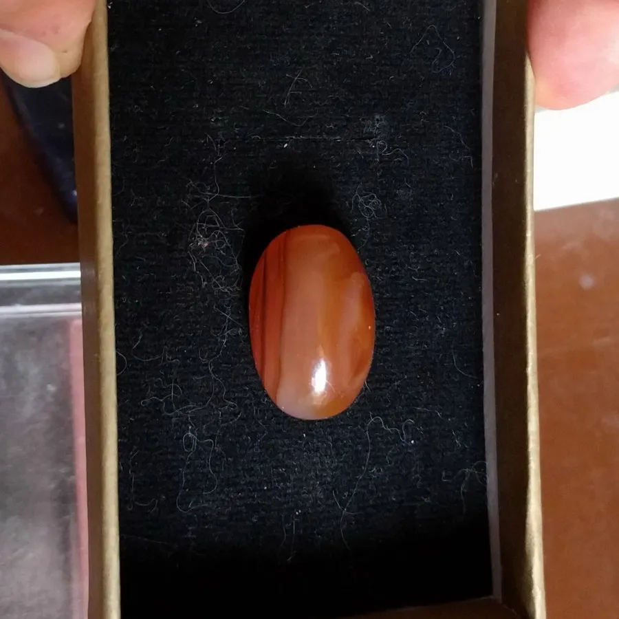 عقیق قدیمی رگه دار اصل