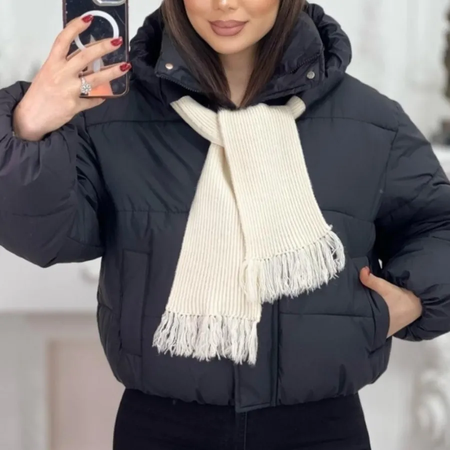 کاپشن شالدار
