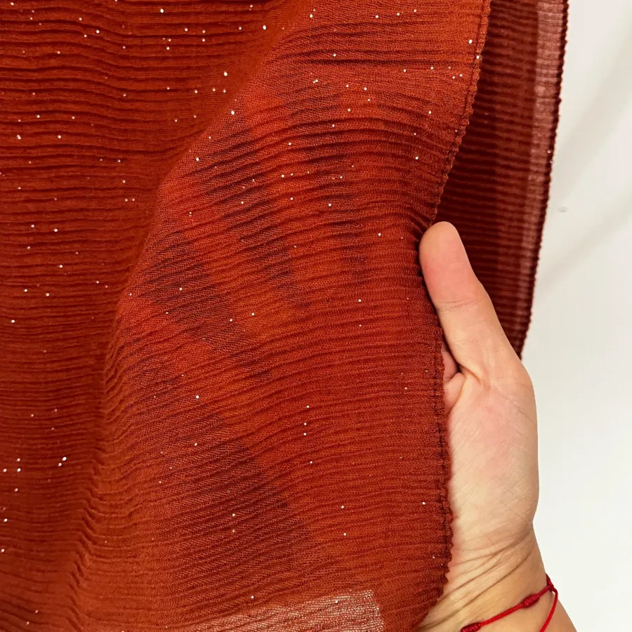 شال اجری پلیسه