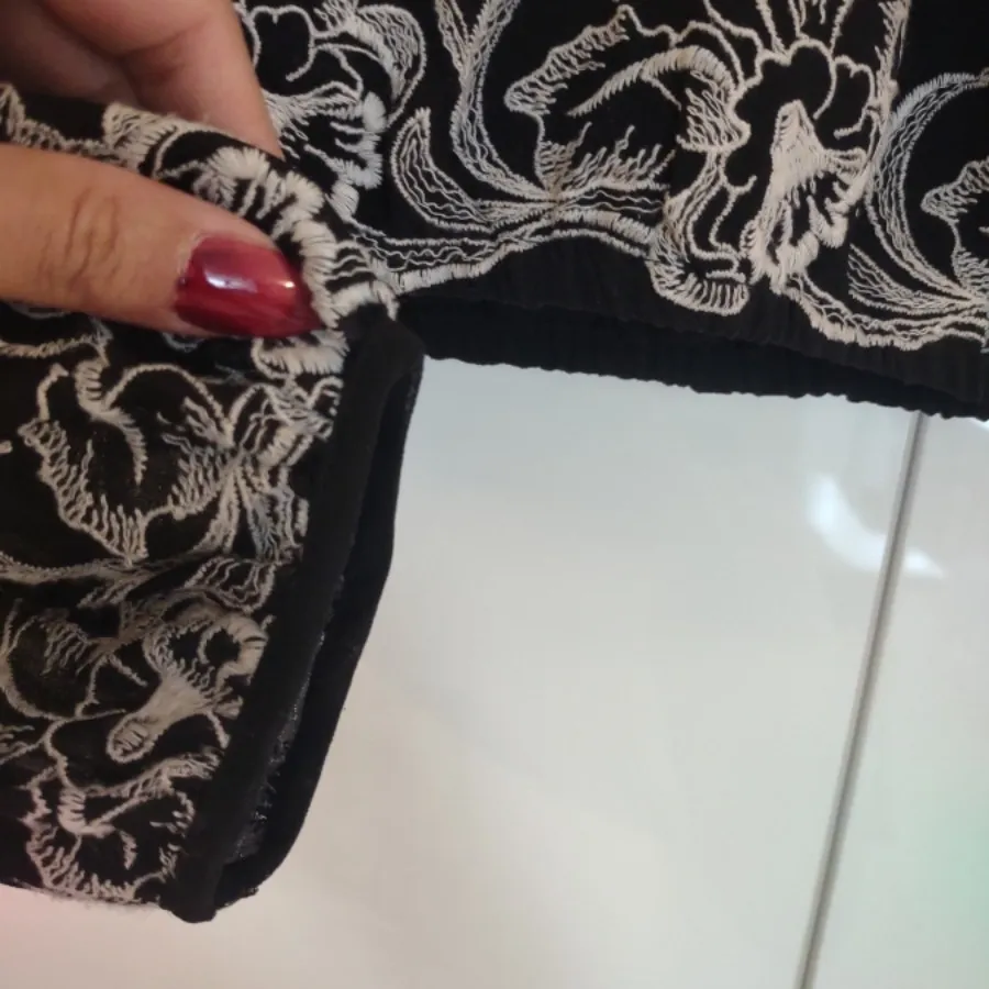 کراپ حریره گلدوزی شده