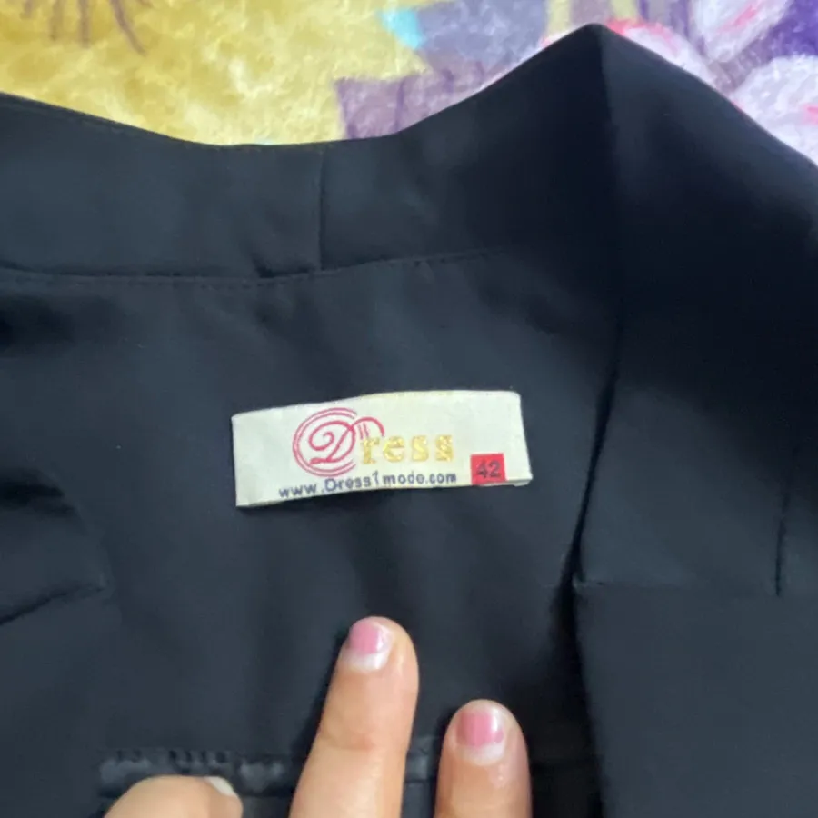 ست کت دامن مشکی کرپ