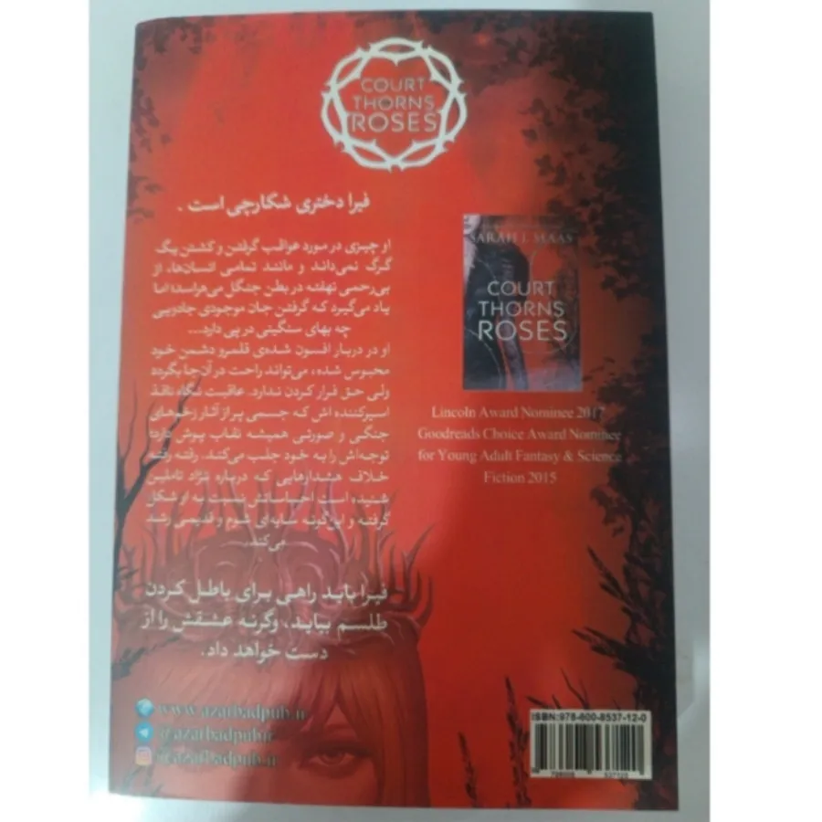 کتاب درباری از خار و رز