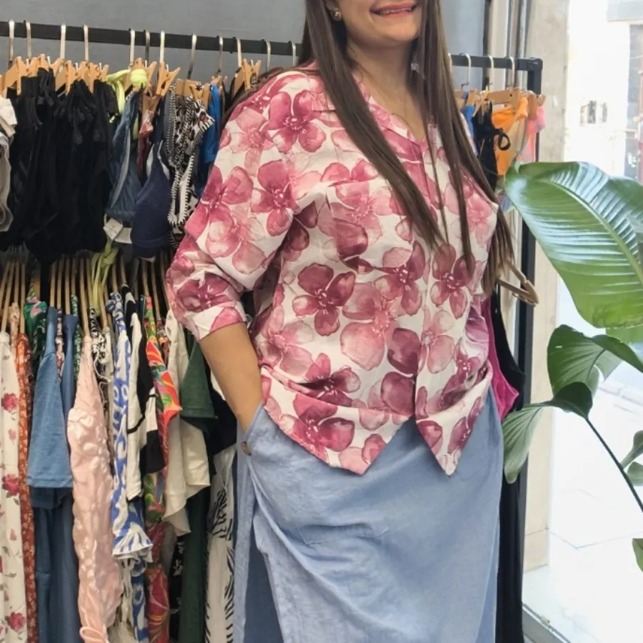 شومیز لینن