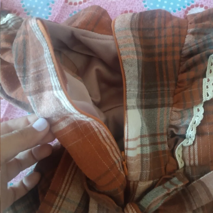پیراهن پاییزی دخترانه