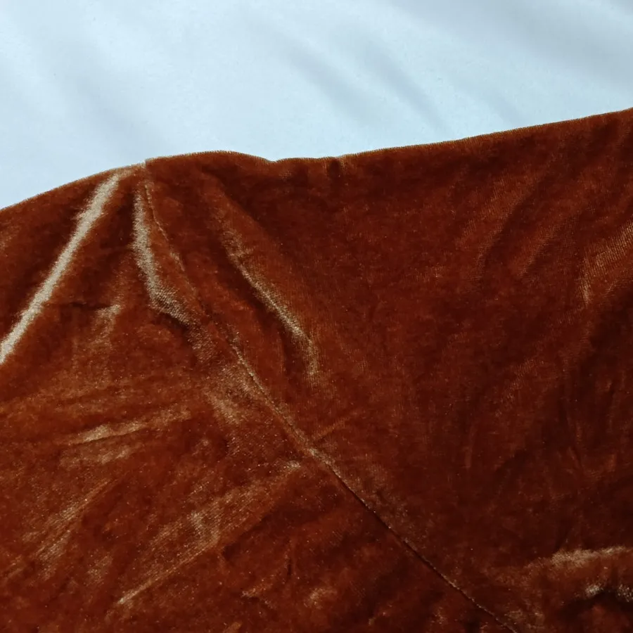 تیشرت مخمل عسلی