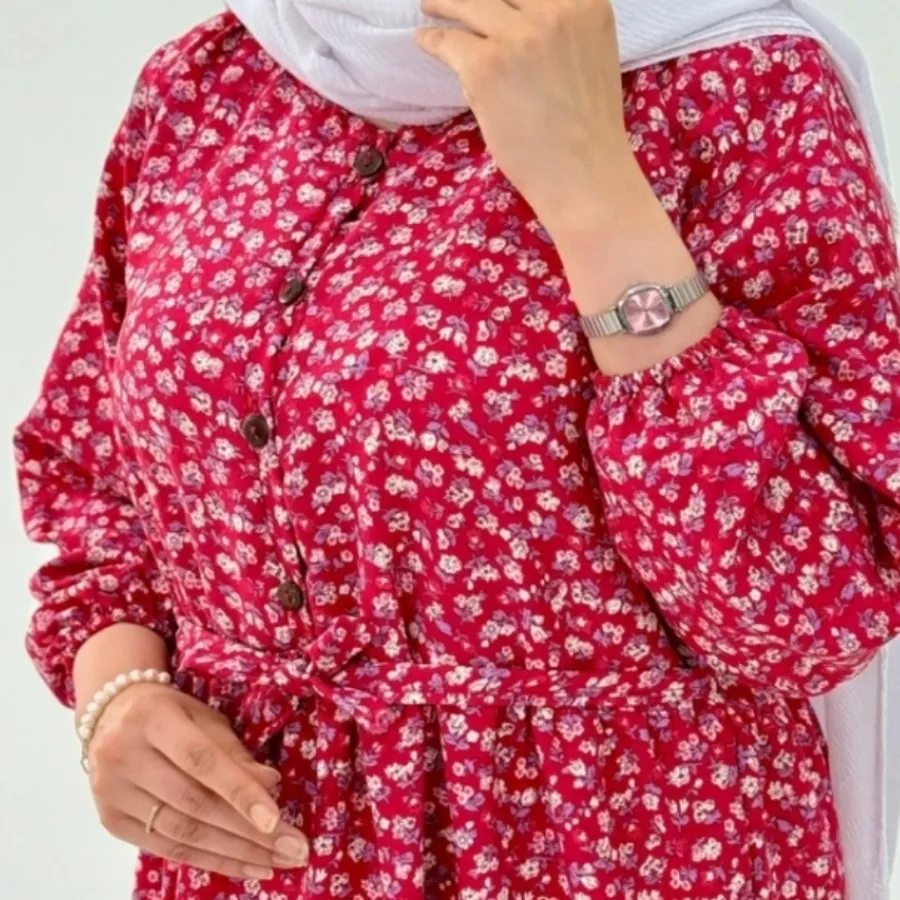 پیراهن گل گلی